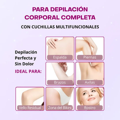 Afeitadora 2 en 1 recargable